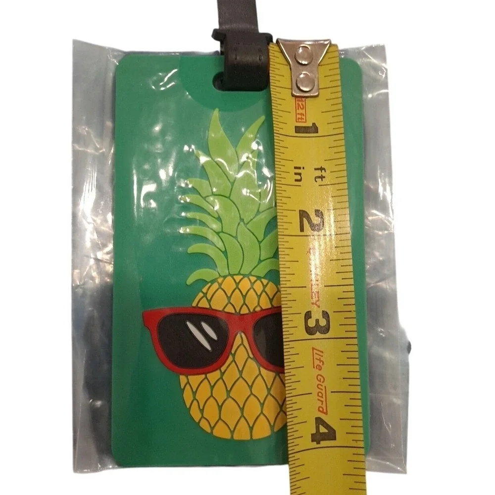 Mr‎ Cool Pineapple Sunglasses PVC Travel Baggage Backpack Suitcase Luggage